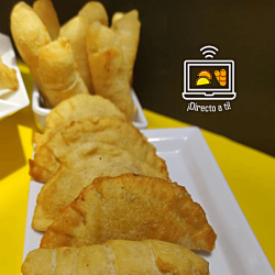 Pasabocas fritos deditos y empanadas