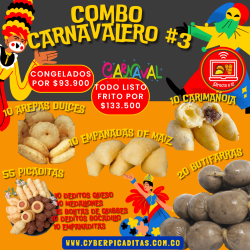 combo carnavalero cyber picaditas picadas