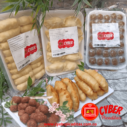 Pasabocas fritos listo para comer